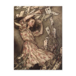 Alice Swarmed by Playing Cards