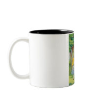 Alice & the Cheshire Cat Colour Coffee Mugs