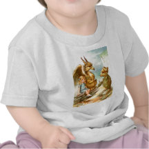 ALICE, THE GRIFFIN AND THE MOCK TURTLE SHIRTS