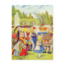 Alice & The Queen Post Card