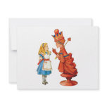 Alice & The Red Queen invitations