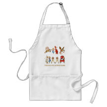 ALICE THROUGH THE LOOKING GLASS APRONS