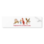 ALICE THROUGH THE LOOKING GLASS bumper stickers