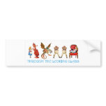 ALICE THROUGH THE LOOKING GLASS bumper stickers
