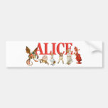 Alice Through the Looking Glass Bumper Stickers
