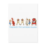 ALICE THROUGH THE LOOKING GLASS postcards