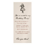 Alice with "Drink Me" Bottle Custom Invitations