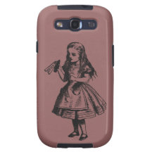 Alice with "Drink Me" Bottle Galaxy SIII Cases