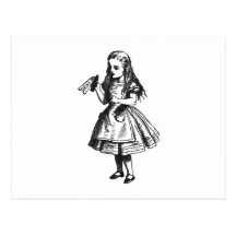 Alice with "Drink Me" Bottle Post Cards