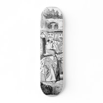 Alice with the Red Queen Skateboard