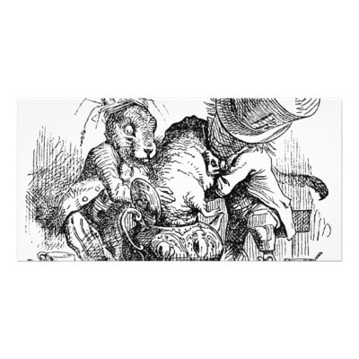 Alice's Adventures in Wonderland Photo Greeting Card by heatherb3000