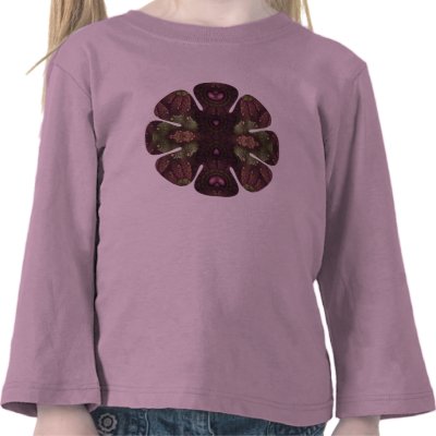 Alice's Asters Flower Shirt by skellorg