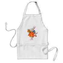 ALICE'S WHITE RABBIT APRON
