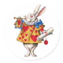ALICE'S WHITE RABBIT IN WONDERLAND