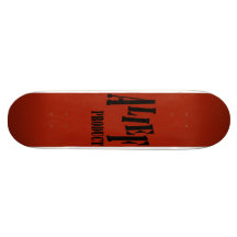 Alief Deck red Skateboard