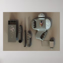 Alien Abduction Tools Poster posters