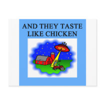 alien abduction ufo area 51 joke post cards