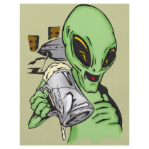 Alien Ale Personalised Flyer