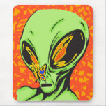 Alien and Butterfly Mouse Mats