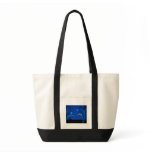 Alien and Chameleon Tote Bag