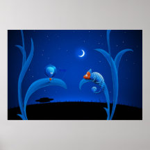 Alien and Chameleon Posters