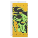 Alien and the Moon Rack Card
