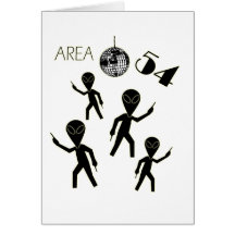 Alien Area 54 Card