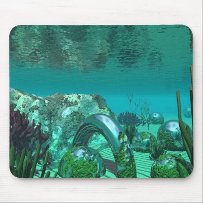 Alien Atlantis ? Mouse Mats by MDimages