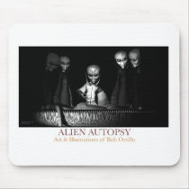 Alien Autopsy Mouse Mats