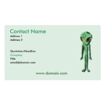 Alien Being Business Card