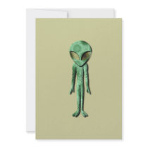 Alien Being Invitation