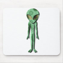 Alien Being Mouse Pad