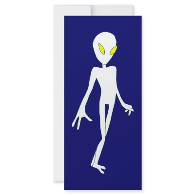 Alien Bookmark by superdumb