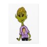 Alien Boy - Humans Rock Postcards