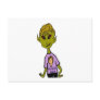 Alien Boy - Humans Rock Postcard
