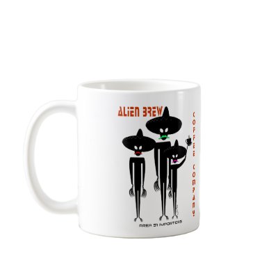 Alien Brew Coffee Co. Coffee Mugs by ZsTees