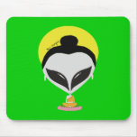 Alien Buddha Mousepad