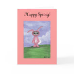 Alien Bunny Greeting Card