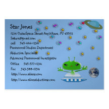 Alien Business Cards