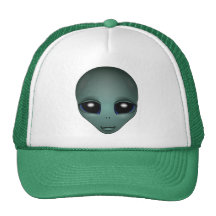 Alien Caps Gifts Alien Trucker Hat & E.T. Keepsake