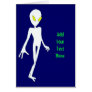 Alien Card Template