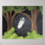 Alien Caught in a Spiders Web Posters