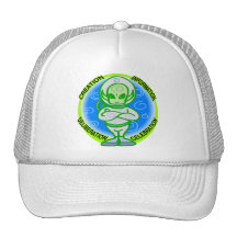 Alien Celebration Mesh Hat