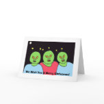 Alien Christmas Greetings