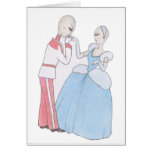 Alien Cinderella and Prince Charming Card