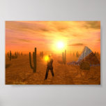 Alien Crash Poster