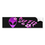 *Alien Cutie* Bumper Sticker bumper stickers