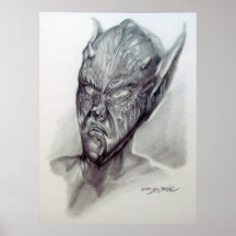 Alien Demon Poster