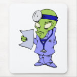 Alien Doctor Mouse Pads