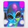 Alien Encounter Mousepads